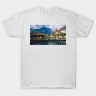 Interlaken Scene Painting T-Shirt